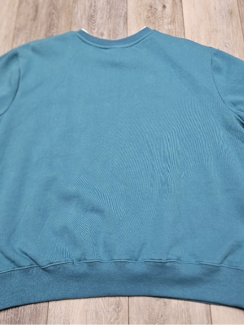 Men's Crewneck Sweater in Teal